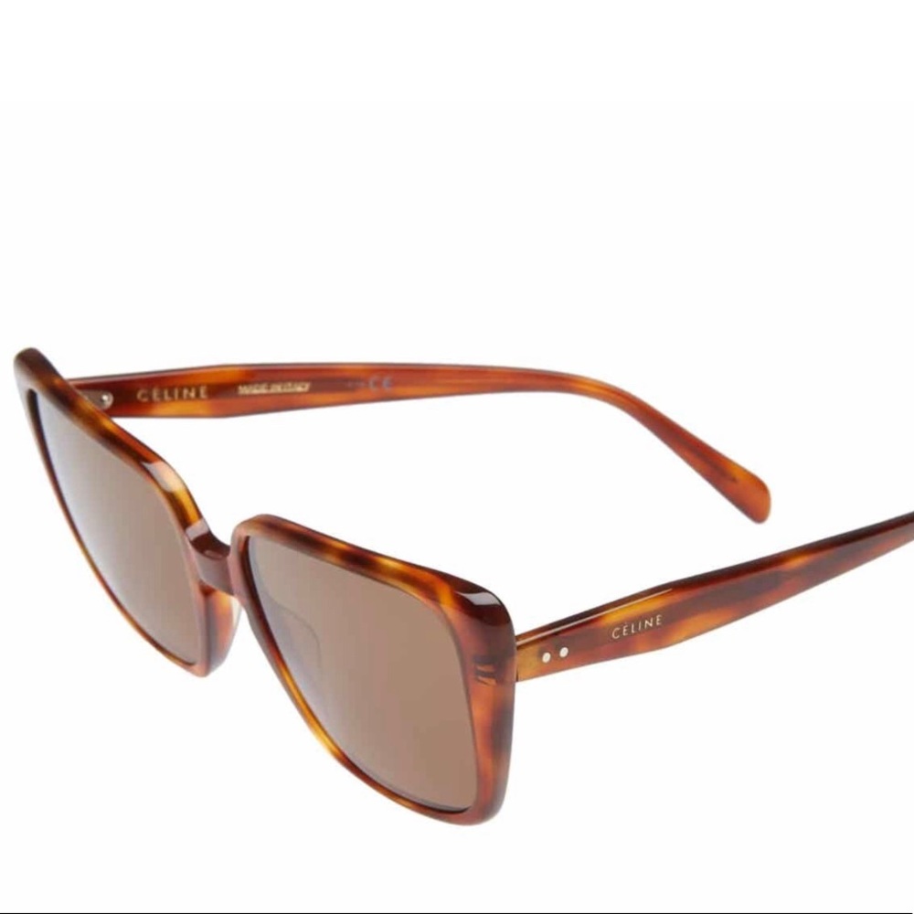 Celine 57mm Modified Cat Eye Sunglasses - Picture 3 of 3